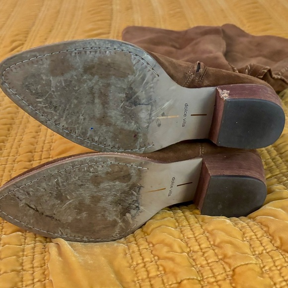 Brown Suede Dolce Vida Over-the-Knee Boots - Picture 7 of 7